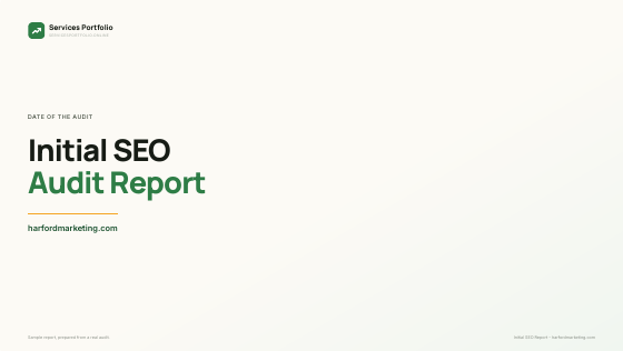 Initial SEO Audit preview